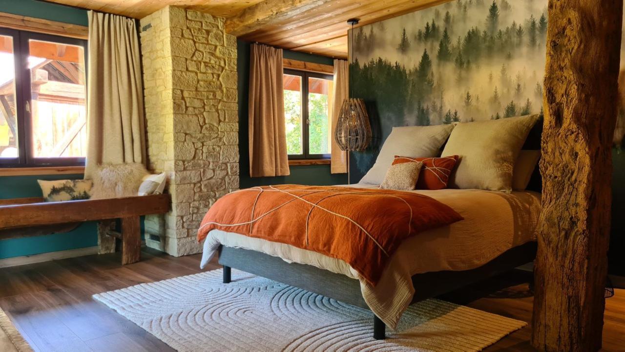 Le Refuge Du Montagnard Bed & Breakfast Marthod Exterior foto