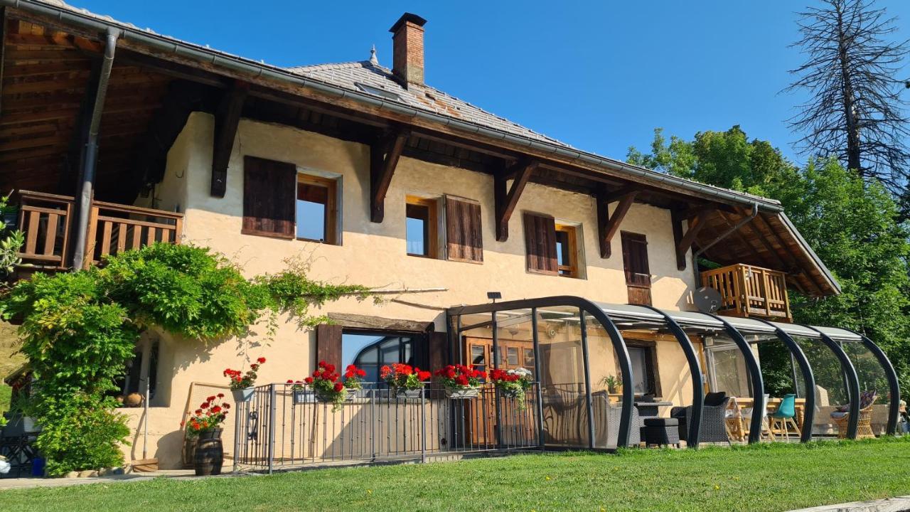 Le Refuge Du Montagnard Bed & Breakfast Marthod Exterior foto
